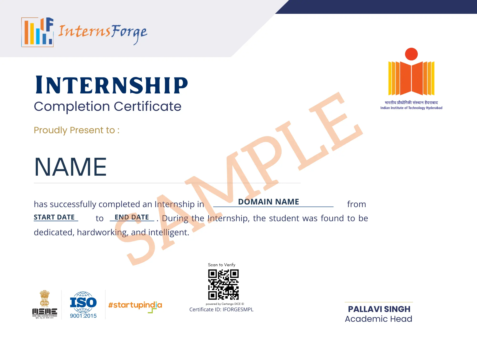 CERTIFICATE OF INTERNSHIP